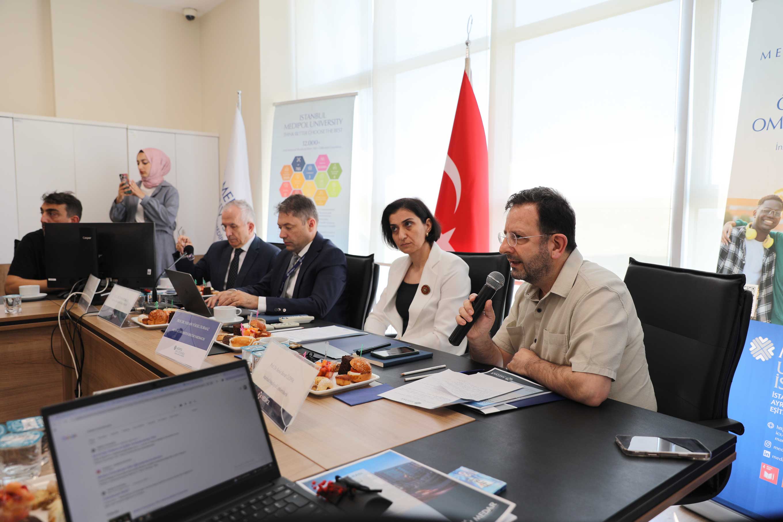 Academia, the public sector, and NGOs came together at Medipol for the “Breaking Boundaries in Higher Education” forum